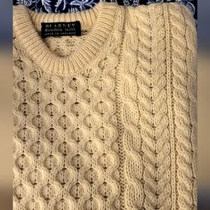 Blarney Woollen Mills Irish Fisherman Sweater M